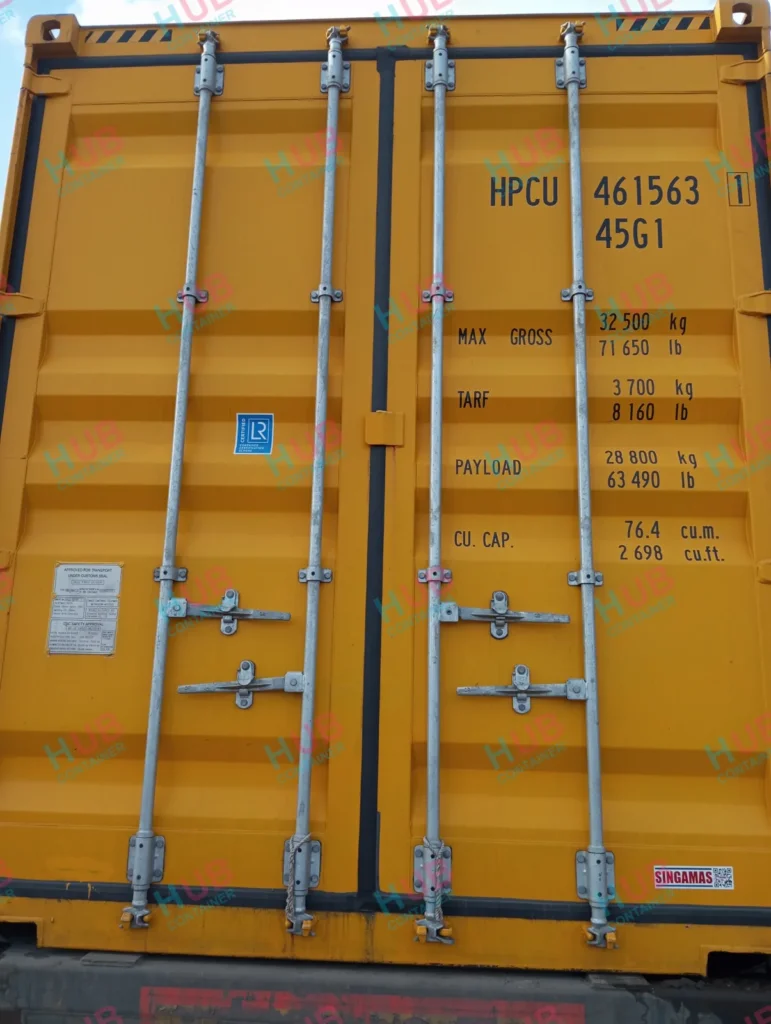 Контейнер 40 футов HC (HPCU4615631)
