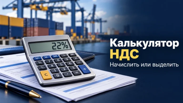 Калькулятор НДС — начислить или выделить налог