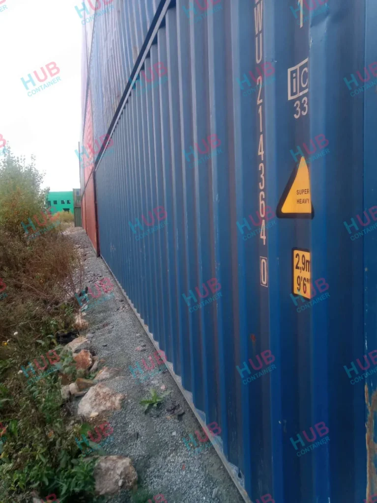 Контейнер 40 футов HC (MZWU2143640)